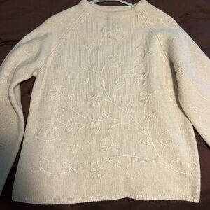 Sonoma Cream Cowl Neck Sweater